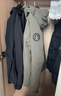 黑冰男士连帽棉服秋冬防风保暖轻量夹克Primaloft户外运动棉服 深卡其绿 XL 实拍图