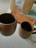 茗阳宜兴紫砂杯纯全手工茶盏品茗杯主人茶杯茶盅老紫泥小杯子带把金鼎 实拍图