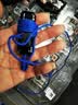BLU-LES仿工厂劳保耳塞式蓝牙耳机领夹式无线接收器 超长续航大电量 上班车间偷懒隐藏降噪 听歌通话小说 强劲续航.旗舰版+A版 120厘米蓝色 工厂耳机 实拍图