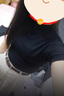 欧迪惠（Oudihui）休闲裤女装夏季新款2025年茶系穿搭小个子衣服运动阔腿裤子女套装 上衣+裤子【配腰带】 S 【建议80-95斤】 实拍图