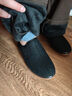 布舍元老北京布鞋棉鞋高帮羊毛保暖男中老年防滑爸爸鞋74X-0214黑色40 实拍图