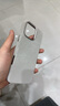 森淳 MagSafe超细纤维布纹内置磁吸适用iPhone17手机壳法兰绒磨砂苹果全包金属高端轻奢新款防摔保护套 银空灰-强磁 苹果16Promax 实拍图