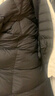 森马（Semir）90%鸭绒羽绒服女长款宽松显瘦冬季轻暖连帽外套防水109725113001 实拍图