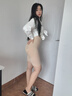 婷美收腹提臀裤女强力收小肚子夏季薄款高腰束腰产后塑形翘臀内裤肤2X 实拍图