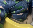 G.duck小黄鸭童装儿童羽绒棉服男童女童冬季婴儿宝宝保暖棉衣时尚秋冬装 蓝色 90 建议80-90cm1岁-1岁半码(建 实拍图