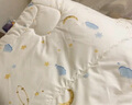 罗莱儿童 黄小豆 A类中间层30%大豆纤维被 加厚冬被7.6斤200*230cm白色 实拍图