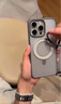 牛膜皇 苹果手机壳iPhone13/14plus支点壳充电支架防摔气囊保护高端透明 【360°旋转-酷炫黑】冰环支架丨强磁吸附 iPhone 13 Pro Max 实拍图