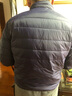 雪中飞男女立领秋羽绒百搭轻薄鸭绒立领修身轻盈隐藏式口袋 青靛蓝|5067-男 L 175/96A 实拍图