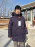 雅鹿奶奶冬装羽绒服女复古盘扣60岁70老人冬季衣服中老年妈妈外套 1890紫罗兰厚款 4XL 推荐145-160斤 实拍图