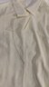 尚都比拉秋季气质轻熟飘带领长袖雪纺衫女通勤百搭上衣 杏色 S  实拍图