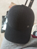 帽子男士秋冬季毛呢棒球帽百搭中老年加绒保暖帽爸爸款 黑色 可调节 实拍图