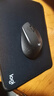 罗技（Logitech）M330无线鼠标轻音鼠标商务办公右手人体工学鼠标轻音电池笔记本电脑鼠标中大手七夕礼物送男友 罗技B330黑色鼠标+办公鼠标垫 实拍图