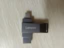 联想（Lenovo）64G 手机U盘 Type-C USB3.2 双接口旋转优盘 金属耐用 商务办公必备 SS370系列 灰色 实拍图
