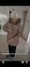秋芙罗妈妈装冬季羽绒服真狐狸毛高档外套中老年女装50岁60洋气保暖衣服 实拍图