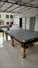 PNT【包邮包安装】斯诺克台球桌英式国际标准斯诺克球桌家用商用球桌 10尺 【棕色】英式桌球台（店长力荐） 大理石【木库】 实拍图