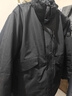 罗蒙（ROMON）三合一冲锋衣男夹克连帽棉服外套女情侣装户外登山服黑色3XL 实拍图