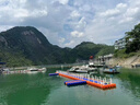 猎钢狼 水上浮筒平台塑料漂浮钓鱼海上浮桥摩托艇泊位水上乐园浮动码头 50*50*40方形加厚浮筒（5平方) 实拍图
