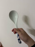 美厨（maxcook）汤勺饭勺陶瓷餐勺分餐勺日式汤匙调羹9英寸单只装 樱花款MCCU4537 实拍图