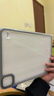 堡立 ipadpro保护壳保护套苹果平板电脑透明全包防摔带笔槽亚克力防弯背板11英寸2024新款13寸air7/6代 科技灰（黑色独立按键） 适用2024款iPadPro11寸（M4） 实拍图