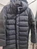 京东京造【聚热羽绒plus+】男士羽绒服外套冬季款中长款灰色XXL 实拍图