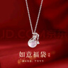 Lnieer转运福袋999足银项链女轻奢小众设计锁骨链送女友生日情人节礼物 福袋项链【999足银】+检测证书 实拍图