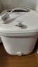 美的（Midea）泡脚桶足浴盆加热自动按摩洗脚盆高深桶泡小腿可拆洗按摩盘母亲节礼物送妈妈长辈MK-AJ0202 实拍图