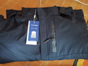 罗蒙秋冬季外套男士加绒加厚款夹克三合一中老年冲锋衣男装棉衣服 虾青色 【脱卸绒内胆三合一】 L 实拍图