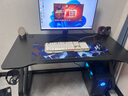 木藝生 电脑桌台式电竞桌简易书桌学习桌办公桌游戏椅组合套装直播桌子 【战神桌椅套装】暗夜装甲长120 送货上门 实拍图