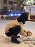 迪卡侬儿童雪地靴防水防滑棉靴童鞋夜空蓝38码5177936 实拍图