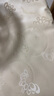 爱之然新款电炉罩套长方形烤火桌防水皮罩取暖桌子茶几桌面防油桌布皮套 米白色0.6压边款 138(140)*80cm 实拍图