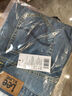 Lee【张凌赫代言】726舒适直筒丹宁复古水洗蓝色男牛仔裤休闲潮流 中浅蓝 29 （110-120斤可选） 实拍图