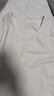 蕉内热皮302++男女士保暖背心7A抗菌抓绒无痕秋衣打底衫秋冬内衣内搭 【男士】奶白 L 实拍图