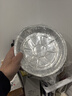 季芒（JIMANG）锡纸盘空气炸锅家用专用纸锡纸烤箱烘焙烧烤圆形锡纸盒铝箔烤盘 8寸【20个装】4.5-8L通用 实拍图