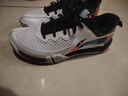李宁贴地飞行2lite男女同款羽毛球训练鞋AYTT003荧光焰红-238 实拍图