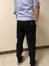啄木鸟夏季男士休闲裤新款修身加绒加厚商务直筒春天小脚裤男显瘦长裤子 咖啡色 夏款 32 （135-145斤） 实拍图