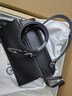 GROTTO个乐经典R66系列小中号百搭通勤复古手提单肩斜挎包通勤圣诞礼物 经典黑S（亮银） 实拍图