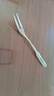 CCKO 水果叉316不锈钢蛋糕叉家用月饼小叉子甜品叉水果点心签 不锈钢水果叉*4支 实拍图