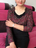 COISE 银手镯女妈妈银镯子中老人龙凤999足银福字手环生日礼物送长辈 福字推拉款手镯 配送证书 实拍图