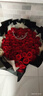 朵梓鲜花速递玫瑰花束送女朋友老婆生日礼物全国同城配送 99朵红玫瑰花束 实拍图