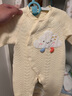 babylove婴儿连体衣秋冬纯棉可爱宝宝哈衣爬服新生儿夹棉保暖衣服秋冬装 实拍图