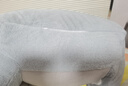 京严加绒床上靠垫床头靠枕卡通软包大靠背垫床靠腰垫办公室抱枕护腰垫 高品质仿免毛绒【秋冬款-灰色】加长加宽 含枕芯 65cm*40cm大号 实拍图
