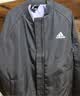 adidas户外休闲保暖飞行员棉服夹克外套男装秋冬阿迪达斯轻运动   黑色   2XL 实拍图