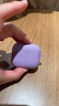 亿色适用AirPods4保护套苹果耳机四代保护套2024无线蓝牙耳机硅胶壳magsafe磁吸无线充电全包防摔减震 【紫色】硅胶磁吸保护壳 2024新款丨【收藏+加购】送挂钩 实拍图
