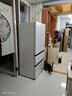 海尔（Haier）460L零距离自由嵌入多门四开门法式电冰箱家用白色一级能效超薄嵌入式底部散热BCD-460WGHFD4DW9U1 实拍图