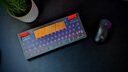 NuPhyAir75 V2矮轴机械键盘 mac无线蓝牙超薄三模静音有线办公客制化键盘 轻薄便携游戏 玄武岩黑 越橘轴（线性轴/45gf） 实拍图