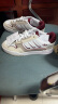 三叶草（Adidas）男女低帮板鞋 DROP STEP LOW 2.0时尚运动休闲鞋子 灰白/红 43 实拍图