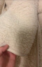 曼系羊羔绒睡衣女秋冬季保暖加绒睡袍绒裤套装长袖可外穿珊瑚绒家居服 F66194 袍+裤 XL 实拍图