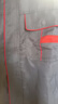 工作服装男春秋款工作服工厂车间汽修建筑单件/套装/劳保服工装 浅灰色（套装） XL 175 实拍图