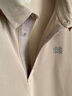 KOLON SPORT/可隆速干POLO 男士吸湿小翻领抗菌户外运动印花短袖 LHPT5MTT31-KK 卡其色 M 170/92A 实拍图