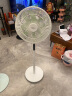 美的（Midea）【幸运草安睡风扇1S】家用轻音立式声控电风扇柔风遥控落地扇台式桌面小型大风量一级能效抗菌电扇 实拍图